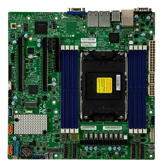 Supermicro MBD-X13SEM-F Micro ATX servera mātesplate