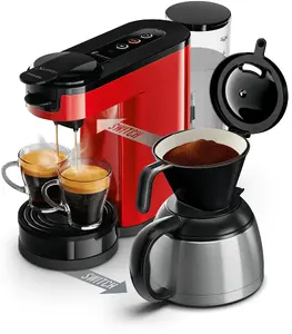 Senseo HD6592/84 coffee maker Semi-auto Combi coffee maker 1 L