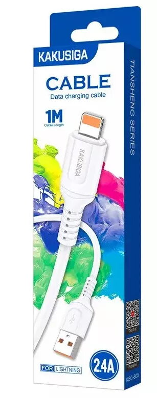 Lādēšanas kabelis KAKUSIGA KSC-805 USB-A uz