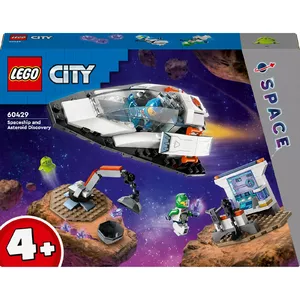 Конструктор LEGO City Набор «Спасение астероида» 60429 – космические корабли и минифигурки