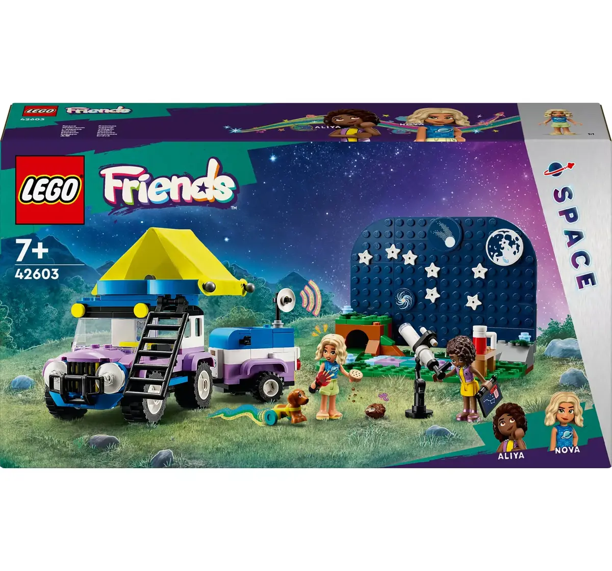 Konstruktors LEGO Friends 42603 Stargazer kempinga