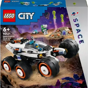 Конструктор LEGO Space Explorer Rover with Alien Life LEGO 60431 — набор с ровером и фигуркой пришельца