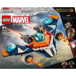 Construction Toy LEGO Marvel Super Heroes Rocket Spaceship 76278 — Rocket and Ronan set