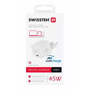 Swissten GaN Travel Charger USB-C 45W