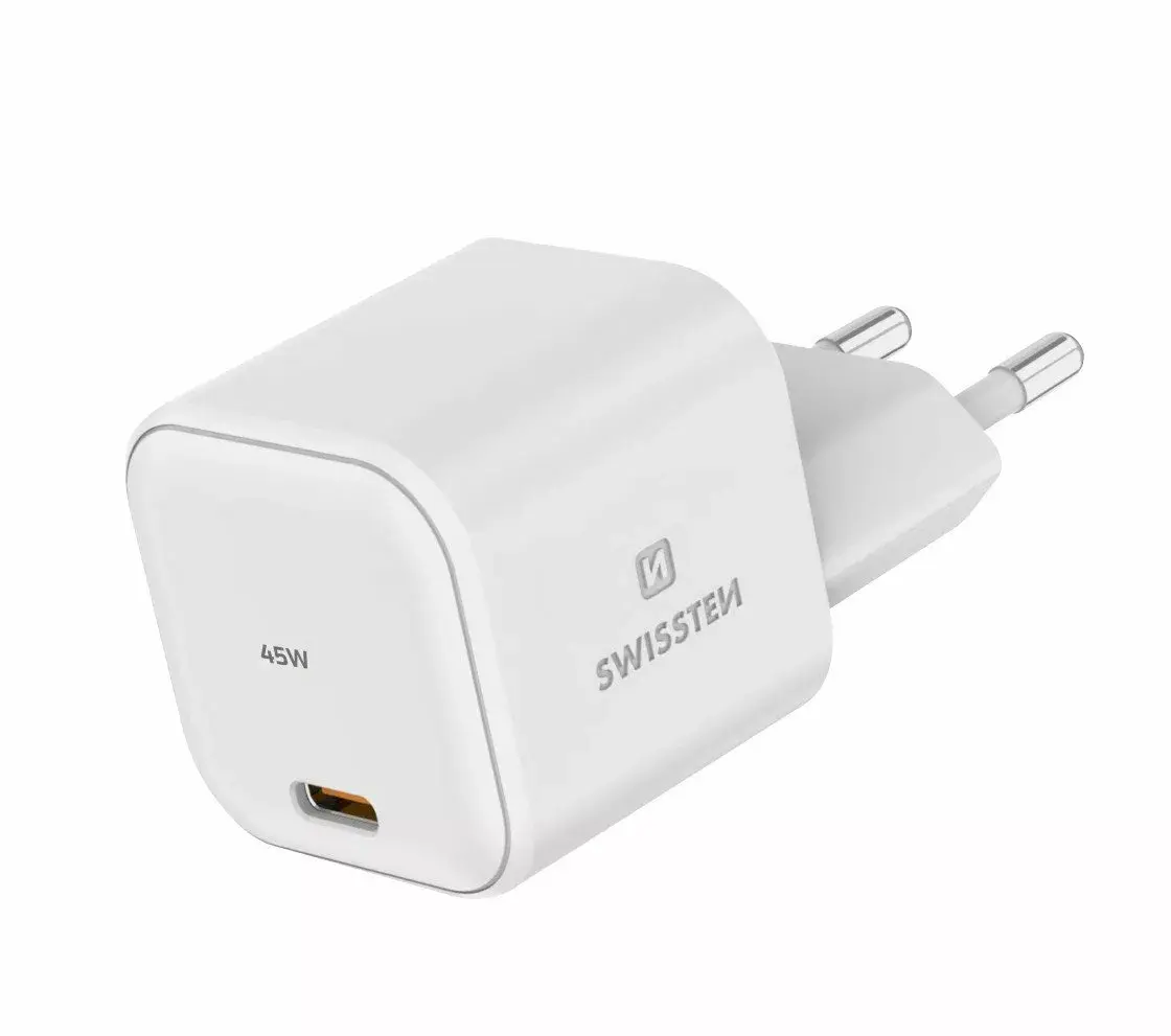 Swissten GaN Travel Charger USB-C 45W Photo 3