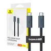 Кабель для быстрой зарядки Baseus Flash 2 240 Вт, 1 м, USB-C — USB-C (черный) Photo 3