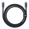 Кабель для быстрой зарядки Baseus Flash 2 240 Вт, 1 м, USB-C — USB-C (черный) Photo 2