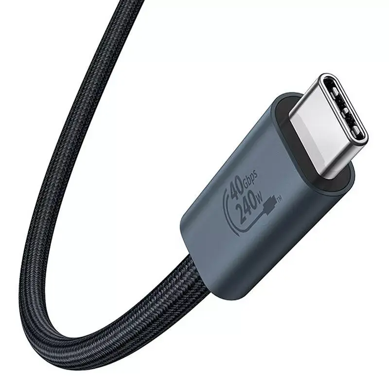 Кабель для быстрой зарядки Baseus Flash 2 240 Вт, 1 м, USB-C — USB-C (черный) Photo 5