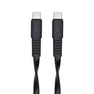 CABLE USB-C TO USB-C 1.2M/BLACK PS6005 BK12 RIVACASE