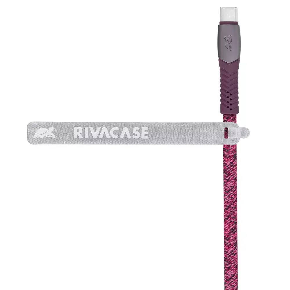 USB kabelis Rivacase PS6102 RD12 USB‑C uz USB‑A 1,2 m Photo 3