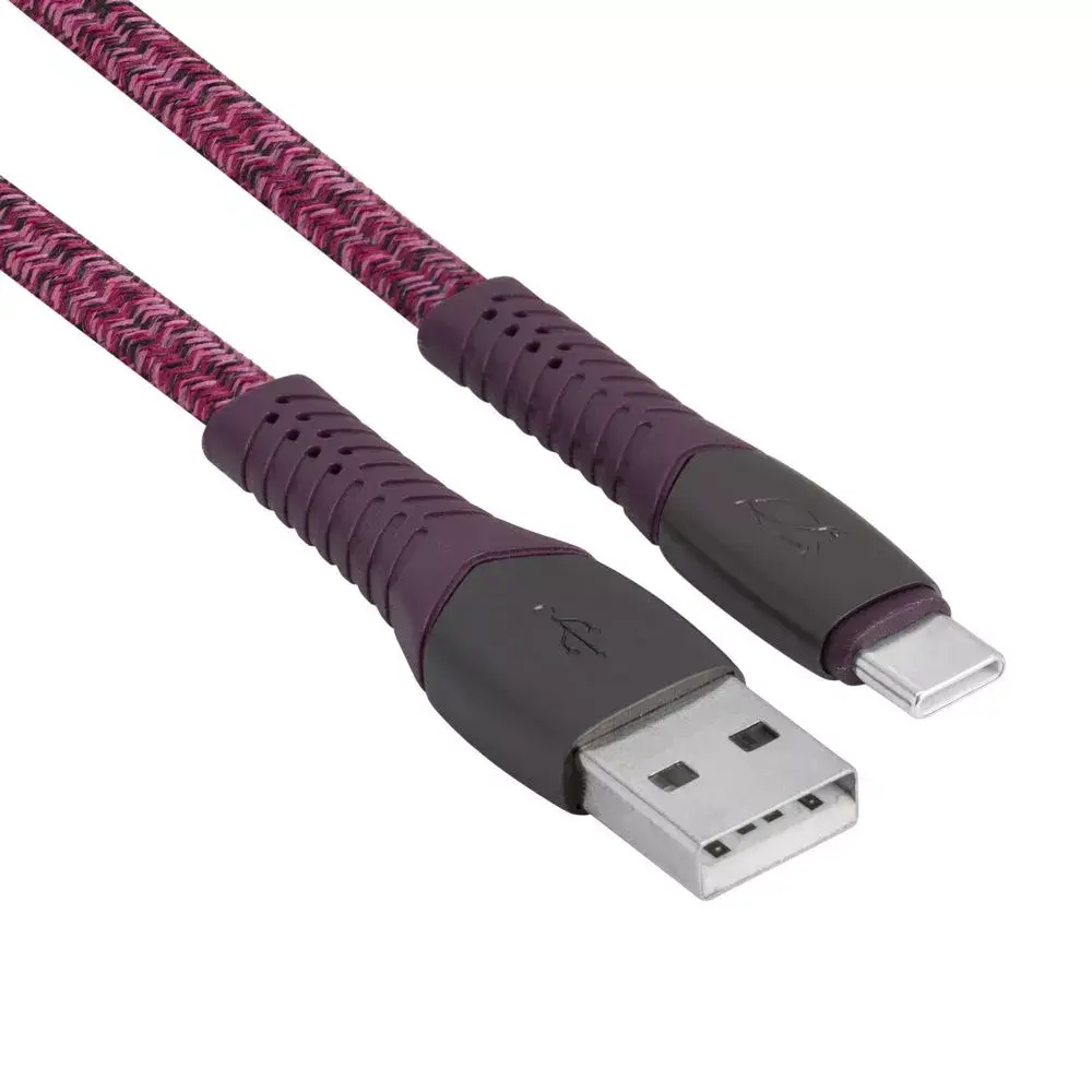 USB kabelis Rivacase PS6102 RD12 USB‑C uz USB‑A 1,2 m Photo 4