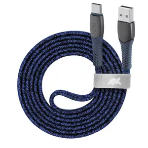 KABELIS USB-C UZ USB2.0 1.2M/MIZILS PS6102 BL12 RIVACASE