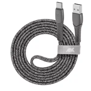 КАБЕЛЬ USB-C TO USB2.0 1.2M/GREY PS6102 GR12 RIVACASE