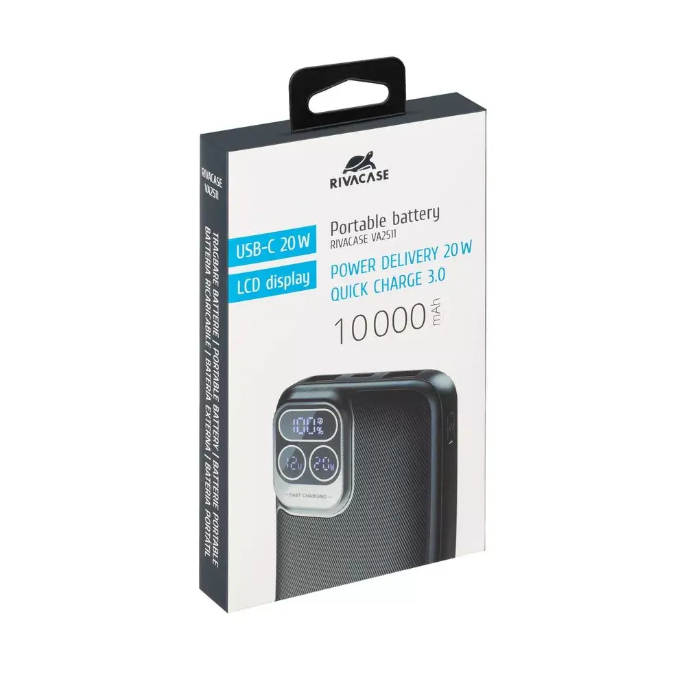 Power Bank Rivacase VA2511, 10000 mAh Photo 4