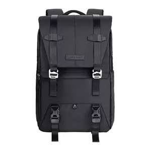 Camera backpack K&F Concept Urban Wander 20L Black — 20 L capacity, padded compartments for camera and accessories