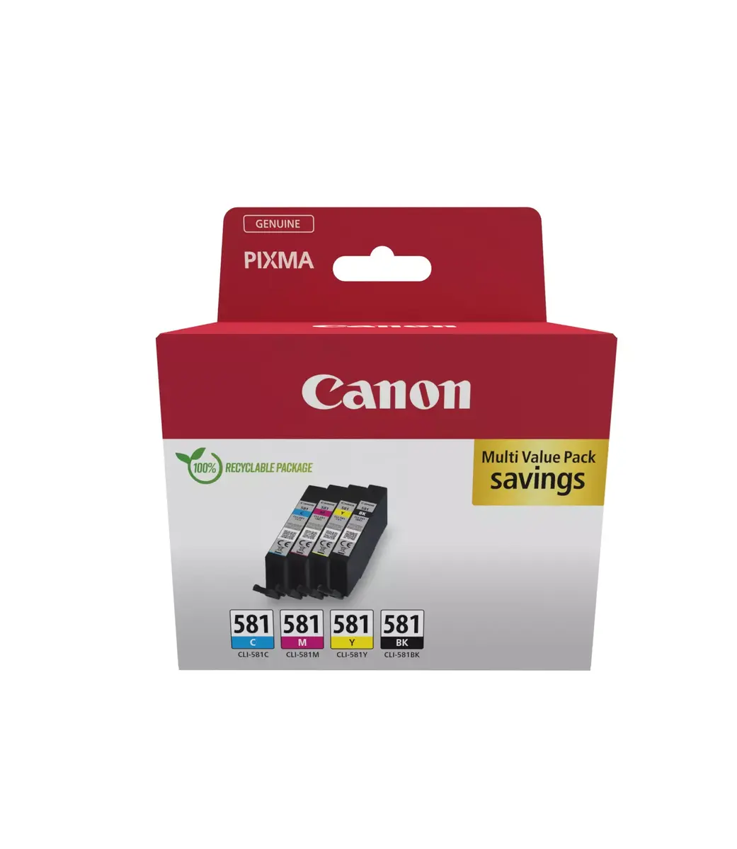 Kārtridžs Canon Ink 2103C007 PGI-580/CLI-581 BK,C,M,Y Photo 2