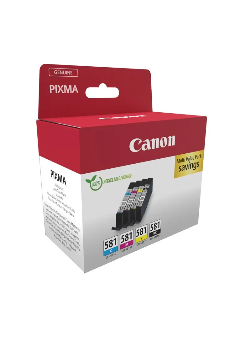Kārtridžs Canon Ink 2103C007 PGI-580/CLI-581 Multipack