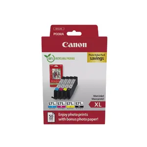 Cartridge Canon CLI-571XL BK/C/M/Y PHOTO VALUE 0332C006