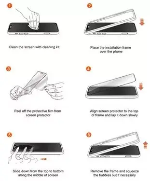 fusion accessories 5D закалённое стекло для iPhone 15 Pro Max Photo 4