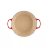 Le Creuset Signature Round Casserole 6.7L Red Photo 5