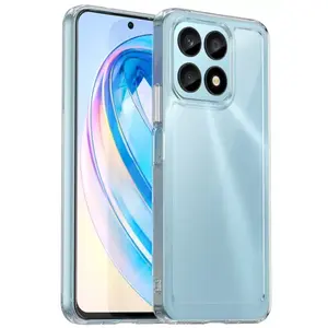 Задняя защитная крышка Fusion Accessories для Honor X8a 0,5 мм прозрачная