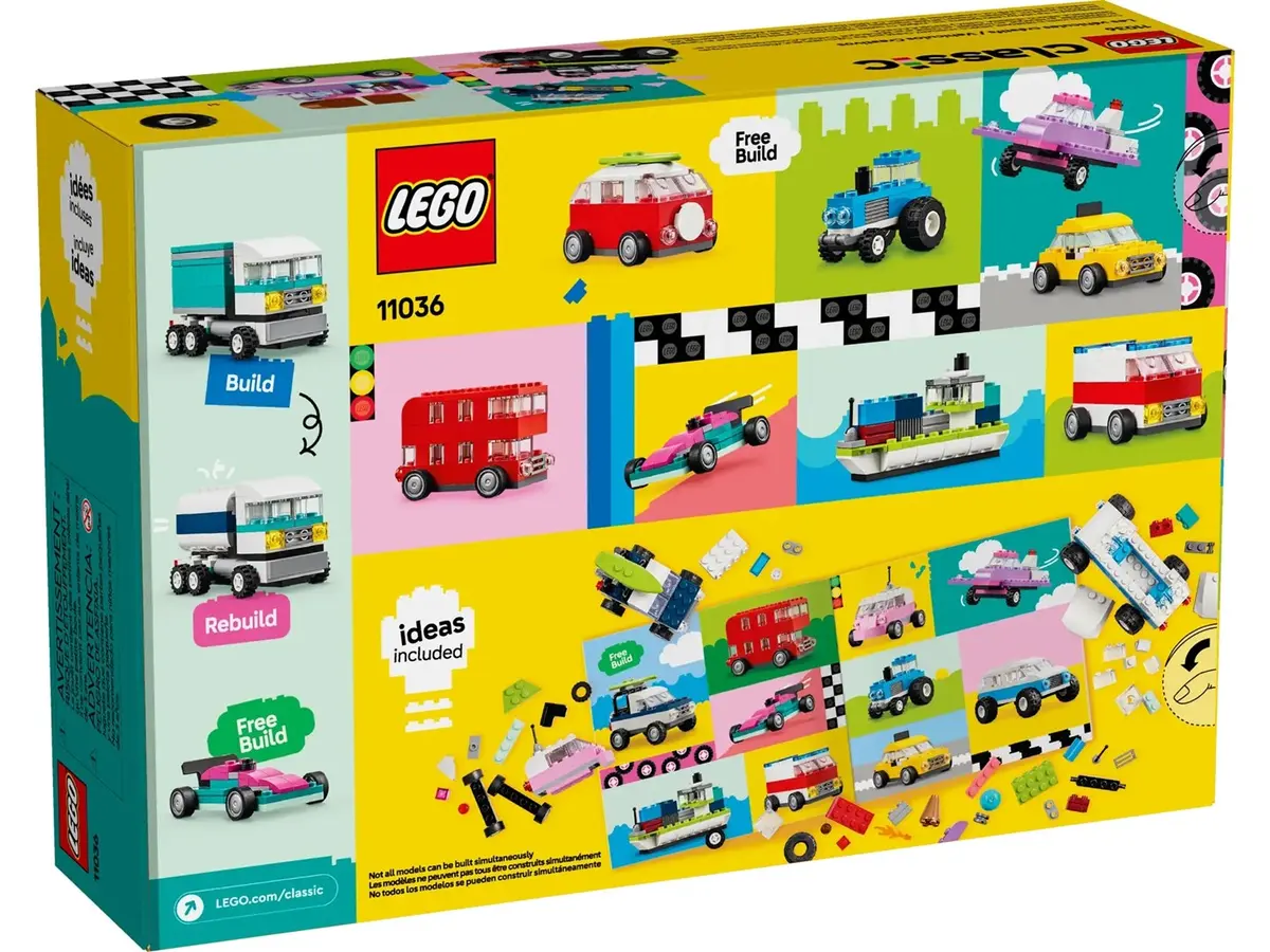 Конструктор LEGO Creative Vehicles 11036 Photo 3