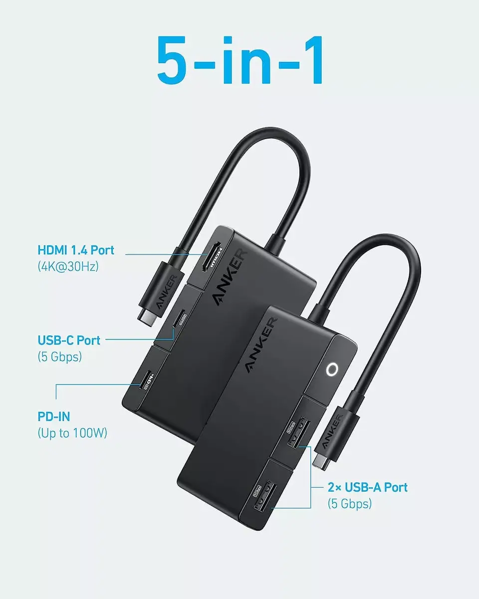 Anker 332 Проводной USB 3.2 Gen 1 Type-C Photo 2