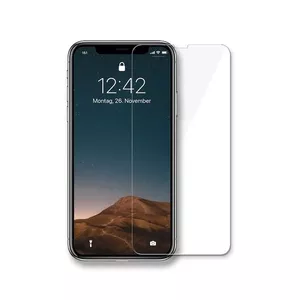 Woodcessories 2.5D Premium Clear Glass iPhone XS Max Caurspīdīgs ekrāna aizsargs Apple 1 pcs