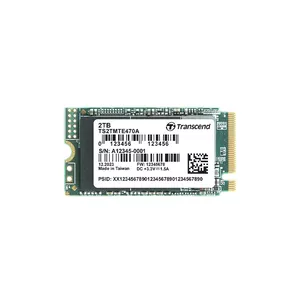 SSD disk Transcend 128 GB M.2 PCI Express 3.1 NVMe 3D NAND model MTE470A