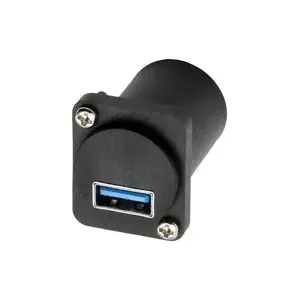 Переходник USB-A (гн.) — USB-B (гн.) Exsys EX-49155, USB 3.2 Gen 1