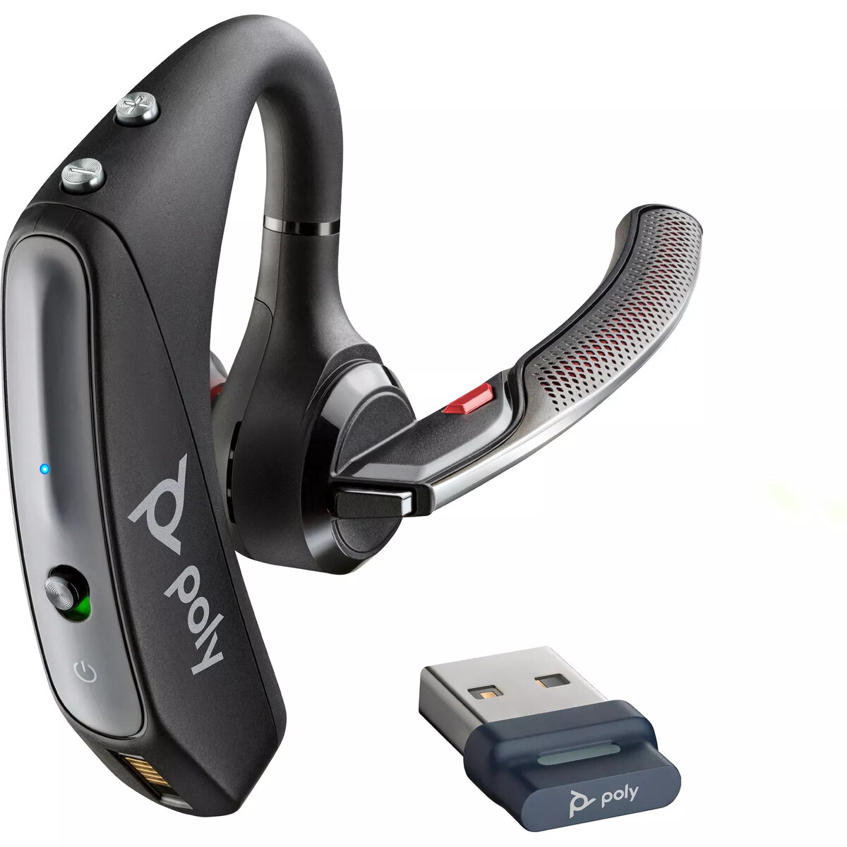Austiņas POLY Voyager 5200 USB-A Bluetooth