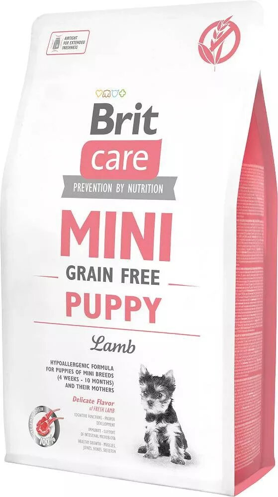 Sausais barības produkts kucēniem Brit Mini