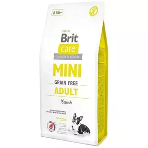 Сухой корм для собак Brit Mini Grain Free Adult Lamb — 7 кг