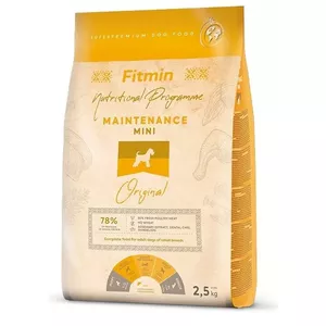 FITMIN Mini Maintenance - sausā barība suņiem - 2,5 kg