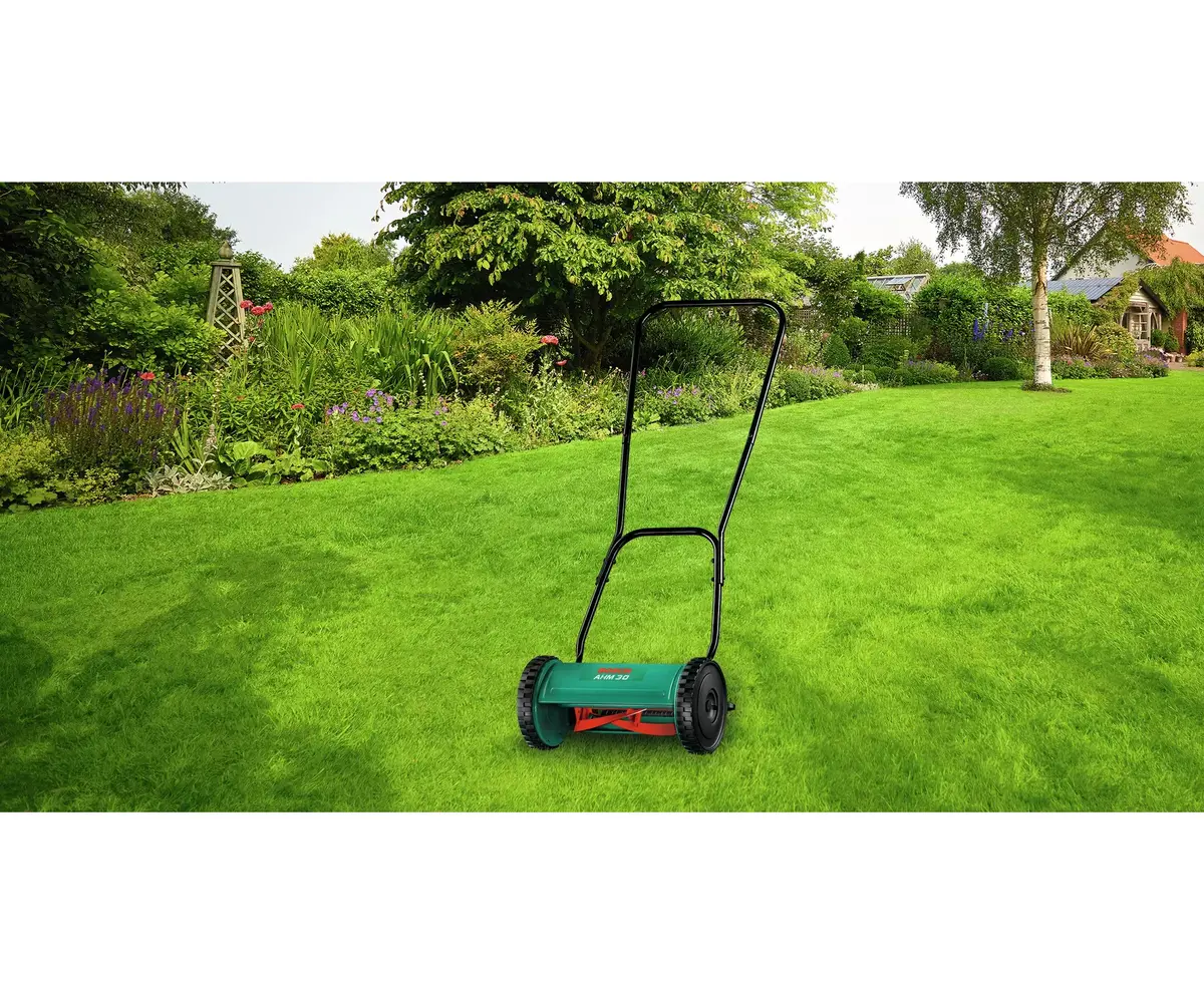 Push lawn mower Bosch AHM 38 G Photo 4