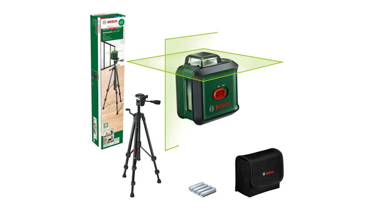 Bosch UniversalLevel 360 Set Līniju lāzermērinstruments