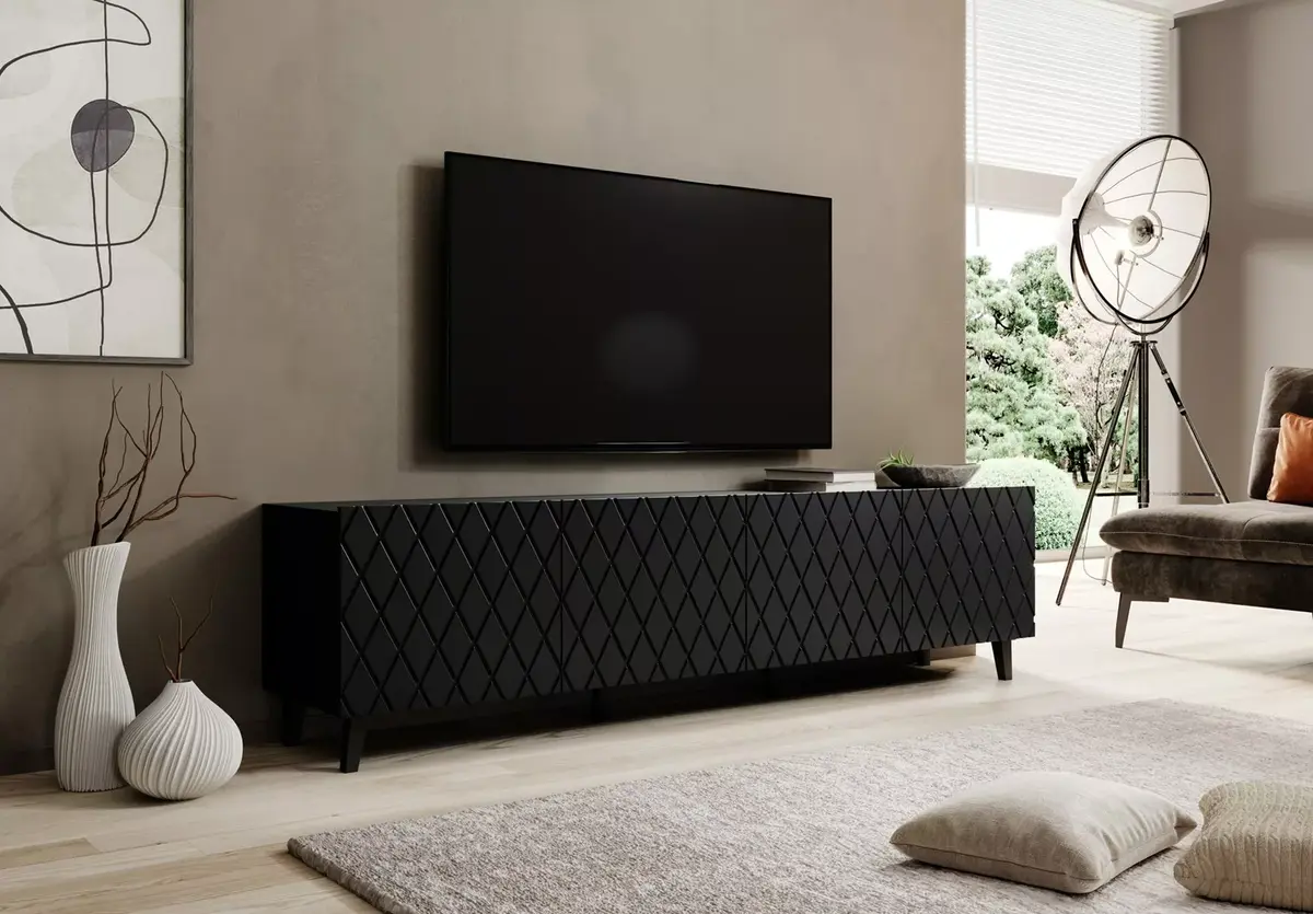 TV skapītis cama meble ASTI 200x42x52 Photo 3