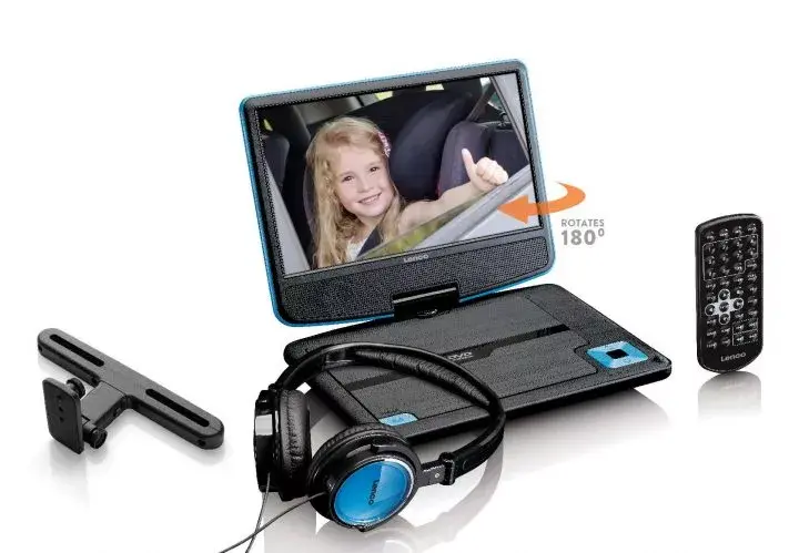 Портативный DVD плеер Lenco DVP-910 Photo 2