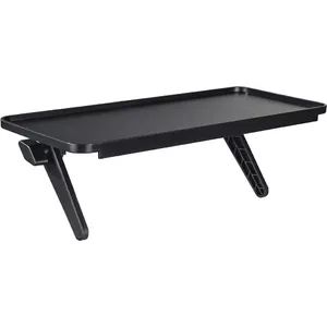 Shelf for screens HAMA 00220889, universal monitor shelf 30 x 12.7 cm, black