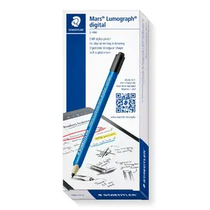 Stylusa pildspalva Staedtler 180J 22-3 planšetēm, zila, ar 5 nomaiņas galu komplektu