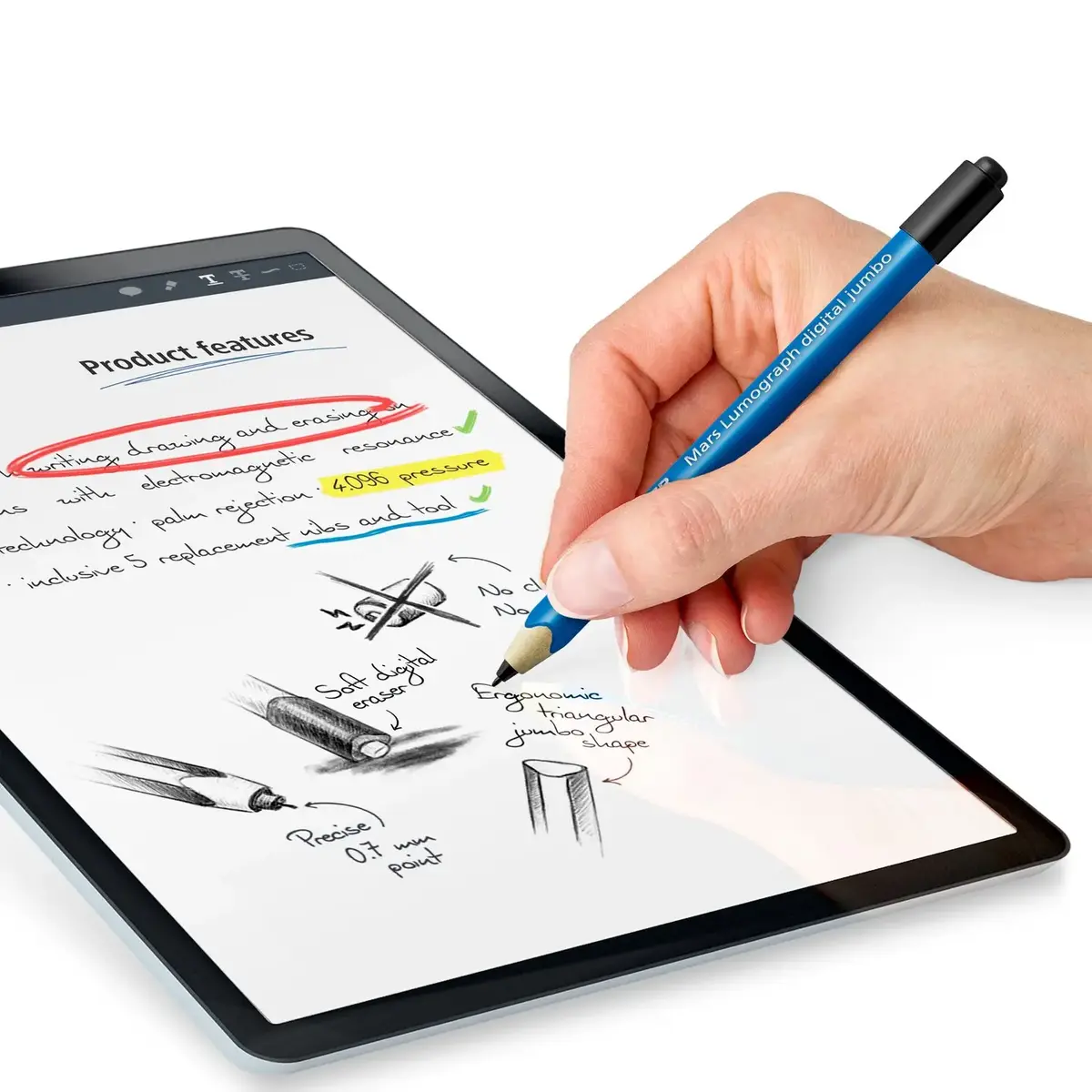 Стилус Staedtler 180J 22-3 синий Photo 4