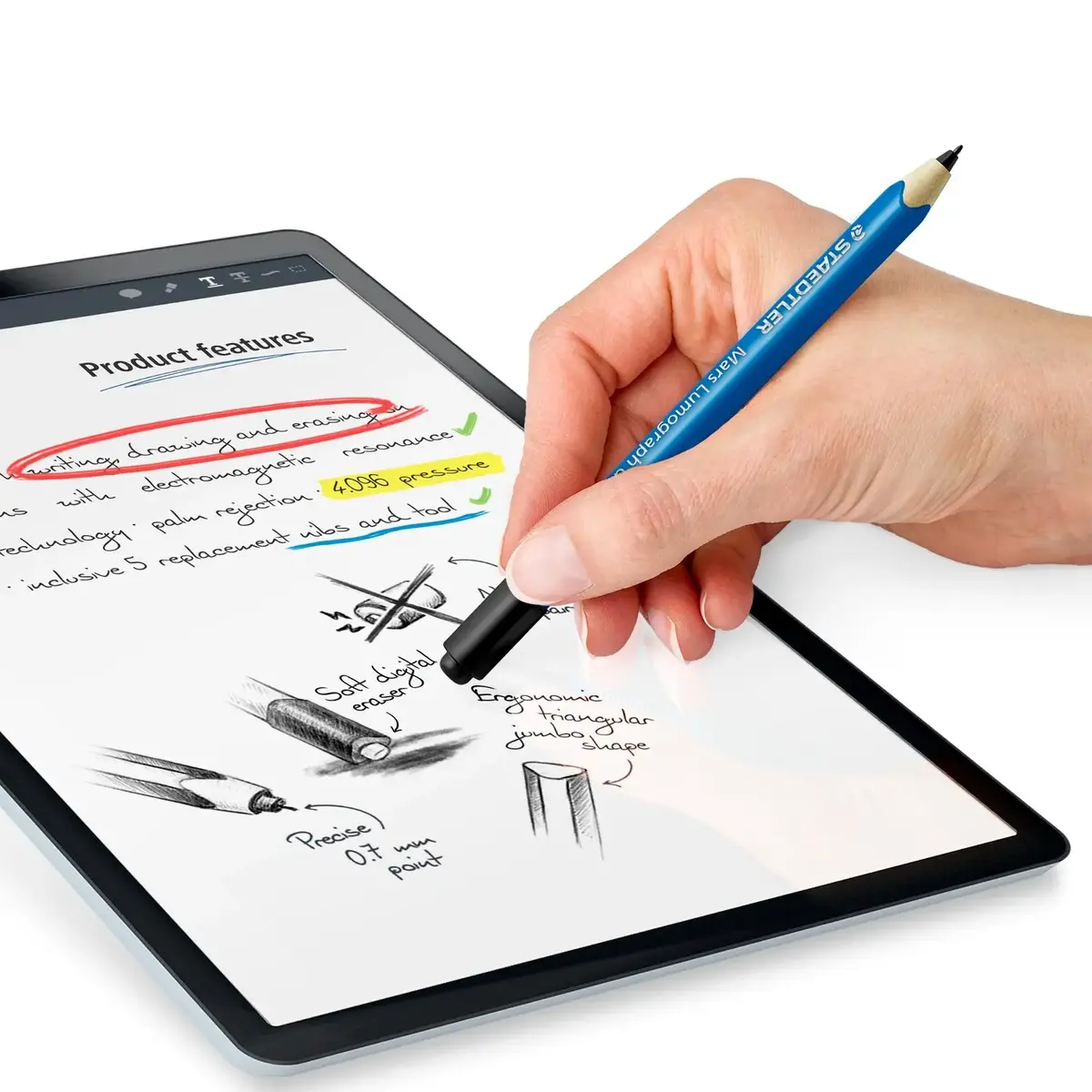 Стилус Staedtler 180J 22-3 синий Photo 5