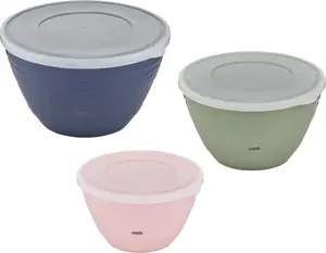 EMSA K325S334 Round Bowl Food Storage Container 4.15 L Blue