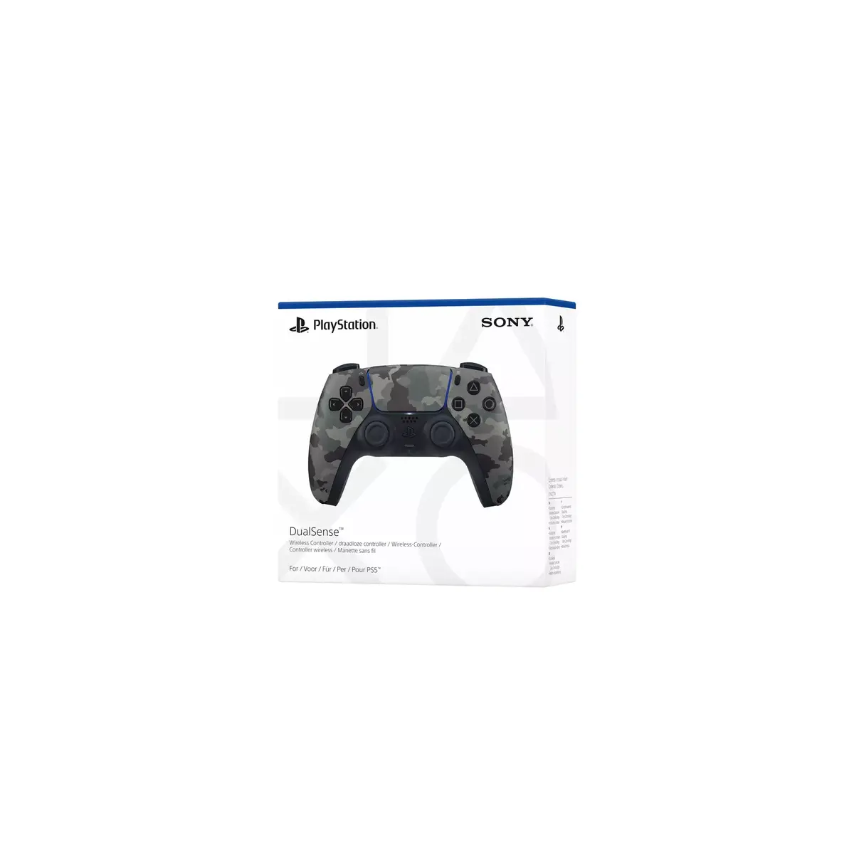 Gamepad Sony DualSense Camouflage Grey Photo 9