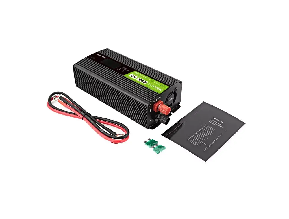 Green Cell INVGC12P500LCD инвертор 12В 500Вт Photo 4