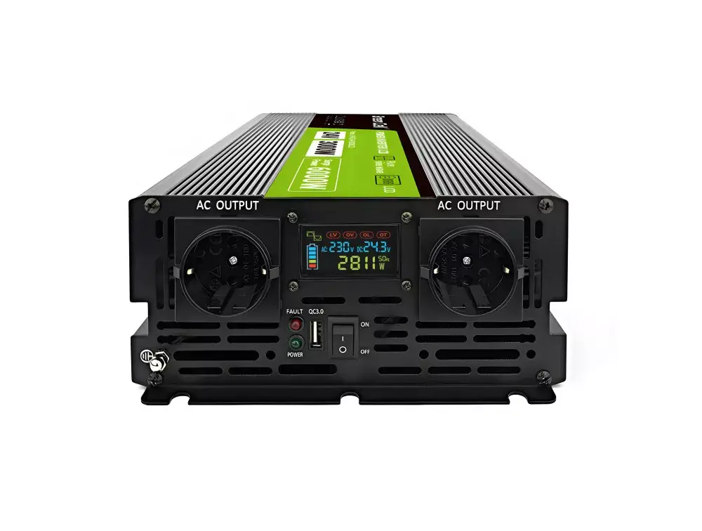 Автоинвертор Green Cell INVGC24P3000LCD 24В 3000Вт Photo 2