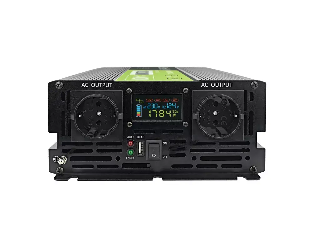 Автоинвертор Green Cell INVGC12P2000LCD 2000 Вт Photo 2