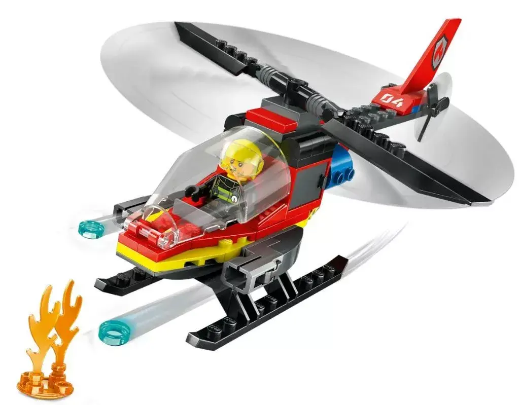 LEGO City Ugunsdzēsēju helikopters 60411 Photo 7