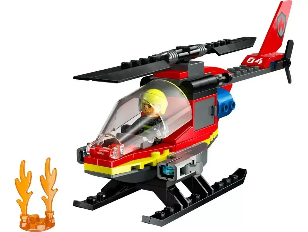 LEGO City Ugunsdzēsēju helikopters 60411 Photo 8