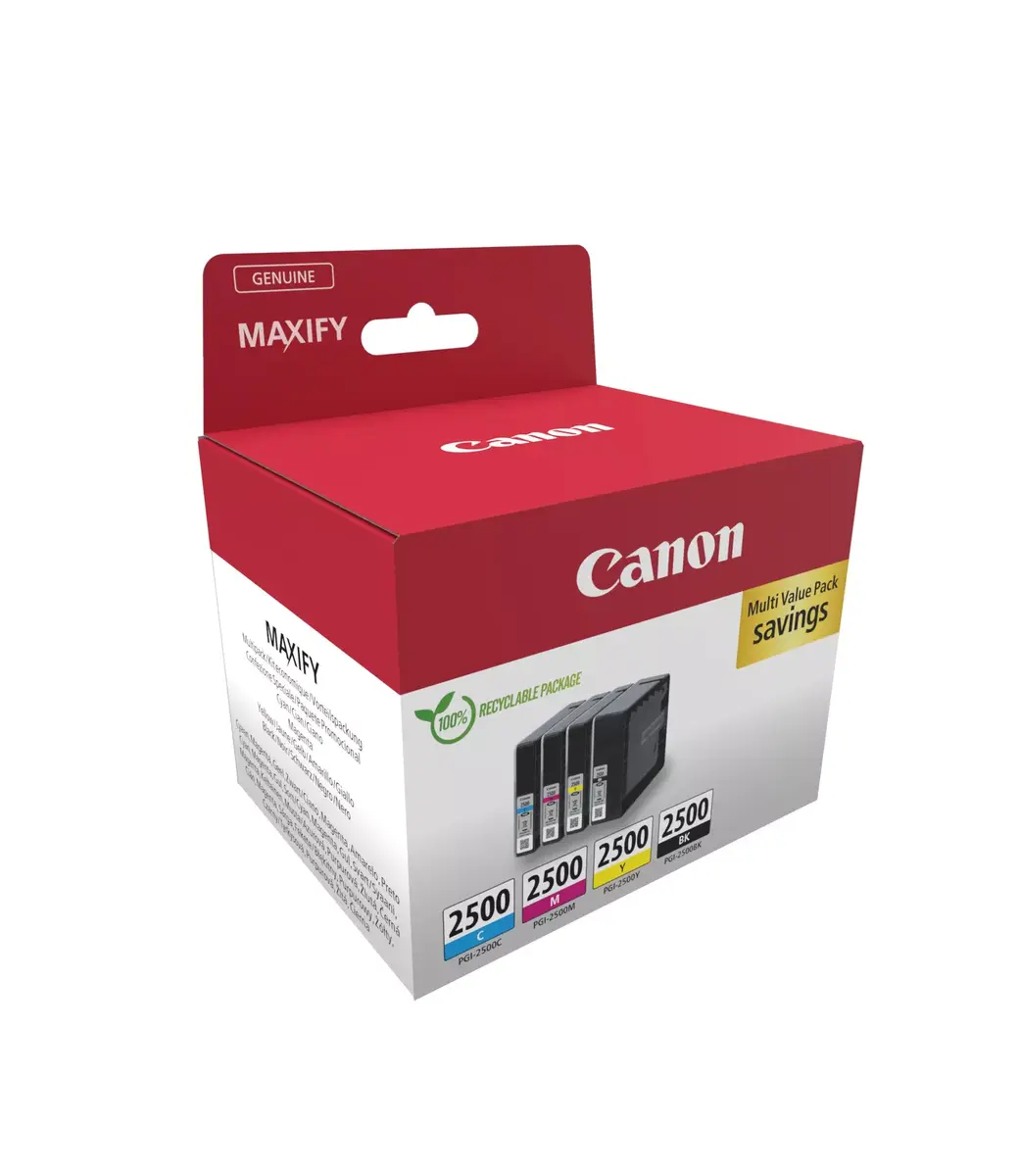 Cartridge Canon PGI-2500 BK,C,M,Y Photo 2